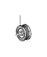 View Accessory Drive Belt Idler Pulley Full-Sized Product Image 1 of 6