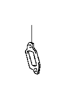 View GASKET,  WATER OUTLET Full-Sized Product Image