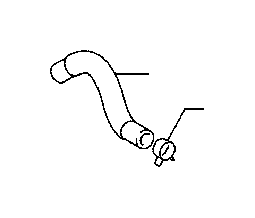 View Engine Coolant Hose Full-Sized Product Image