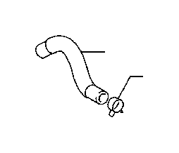 View Engine Coolant Hose Full-Sized Product Image