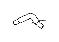 View Engine Coolant Hose Full-Sized Product Image