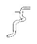 View Engine Coolant Hose Full-Sized Product Image