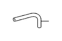 View Engine Coolant Hose Full-Sized Product Image