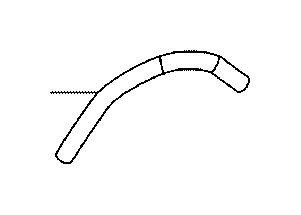 View Engine Coolant Hose Full-Sized Product Image