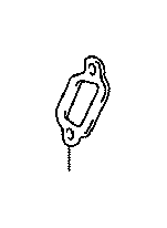 View GASKET,  WATER OUTLET Full-Sized Product Image