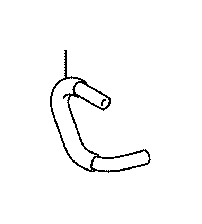 View Engine Coolant Hose Full-Sized Product Image