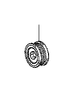 View Accessory Drive Belt Idler Pulley Full-Sized Product Image