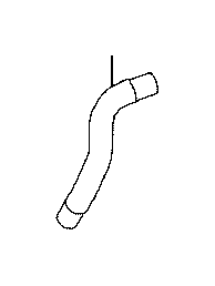 View HOSE,  WATER BY-PASS,  NO. 3 Full-Sized Product Image