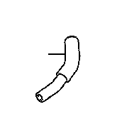 View Engine Coolant Hose Full-Sized Product Image 1 of 9