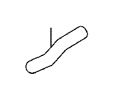 View Engine Coolant Hose Full-Sized Product Image