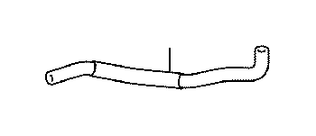 View Engine Coolant Hose Full-Sized Product Image