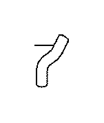 View Engine Coolant Hose Full-Sized Product Image 1 of 6