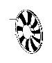 View Engine Cooling Fan Blade (Right) Full-Sized Product Image