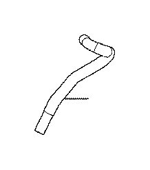 View HOSE,  WATER BY-PASS,  NO. 3 Full-Sized Product Image
