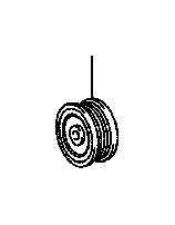 View Accessory Drive Belt Idler Pulley Full-Sized Product Image