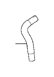 View Engine Coolant Hose Full-Sized Product Image