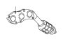 View Catalytic Converter with Integrated Exhaust Manifold (Right) Full-Sized Product Image