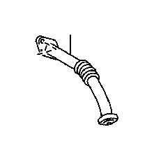 View Secondary Air Injection Pump Hose Full-Sized Product Image
