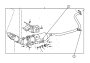 View NUT,  EXHAUST PIPE GAS CONTROL ACTUATOR Full-Sized Product Image