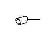 View Exhaust Tail Pipe Tip Full-Sized Product Image