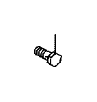 View Turbocharger Oil Line Bolt (Left, Right) Full-Sized Product Image