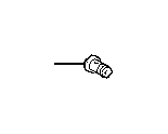 View Turbocharger Oil Line Bolt (Left, Right) Full-Sized Product Image