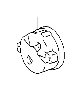 View FRAME ASSEMBLY,  STARTER COMMUTATOR END Full-Sized Product Image 1 of 2