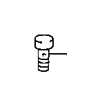 View Turbocharger Oil Line Bolt (Left, Right) Full-Sized Product Image
