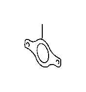 View Fuel Injection Idle Air Control Valve Gasket Full-Sized Product Image