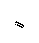 View SPRING,  COMPRESSION (FOR SHIFT LEVER KNOB BUTTON) Full-Sized Product Image
