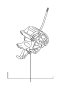 View 335600E020 Full-Sized Product Image for your Lexus RX 350  