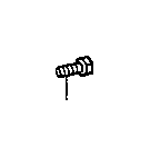 View BOLT,  HEXAGON(FOR DRIVE PLATE SETTING) Full-Sized Product Image