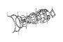 View WASHER,  OVERDRIVE PLANETARY GEAR THRUST,  NO. 3 Full-Sized Product Image