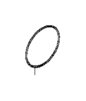 View RING,  O (FOR FORWARD CLUTCH PISTON) Full-Sized Product Image