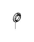 View RACE,  THRUST BEARING (FOR INPUT SHAFT REAR) Full-Sized Product Image