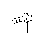 View BOLT (FOR TRANSMISSION HOUSING & CASE SETTING) Full-Sized Product Image