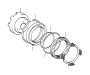 View RING,  HOLE SNAP (FOR 2ND BRAKE CYLINDER) Full-Sized Product Image