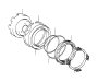 View RING,  HOLE SNAP (FOR 2ND BRAKE CYLINDER) Full-Sized Product Image