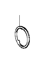 View WASHER,  CLUTCH DRUM THRUST (FOR INPUT SHAFT) Full-Sized Product Image