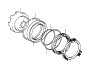 View RING,  HOLE SNAP (FOR 2ND BRAKE CYLINDER) Full-Sized Product Image