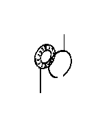 View RING,  SHAFT SNAP (FOR SUN GEAR INPUT DRUM) Full-Sized Product Image