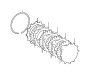 View FLANGE,  UNDERDRIVE CLUTCH,  NO. 2 Full-Sized Product Image