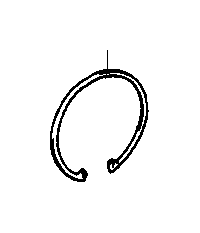 View RING,  HOLE SNAP (FOR UNDERDRIVE PLANETARY RING) Full-Sized Product Image