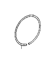 View BEARING,  THRUST NEEDLE ROLLER (FOR INPUT SUN GEAR) Full-Sized Product Image