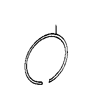 View RING,  SHAFT SNAP(FOR 2ND BRAKE PISTON RETURN SPRING SEAT) Full-Sized Product Image