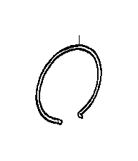 View RING,  SHAFT SNAP (FOR UNDERDRIVE 1 WAY CLUTCH) Full-Sized Product Image