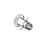 View HUB,  CLUTCH(FOR MULTIPLE DISC CLUTCH) Full-Sized Product Image