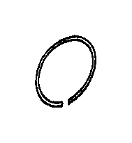 View RING,  HOLE SNAP (FOR UNDERDRIVE CLUTCH FLANGE NO. 2) Full-Sized Product Image