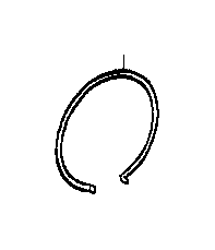 View RING,  SHAFT SNAP (FOR UNDERDRIVE 1 WAY CLUTCH) Full-Sized Product Image