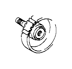View Automatic Transmission Input Shaft Full-Sized Product Image